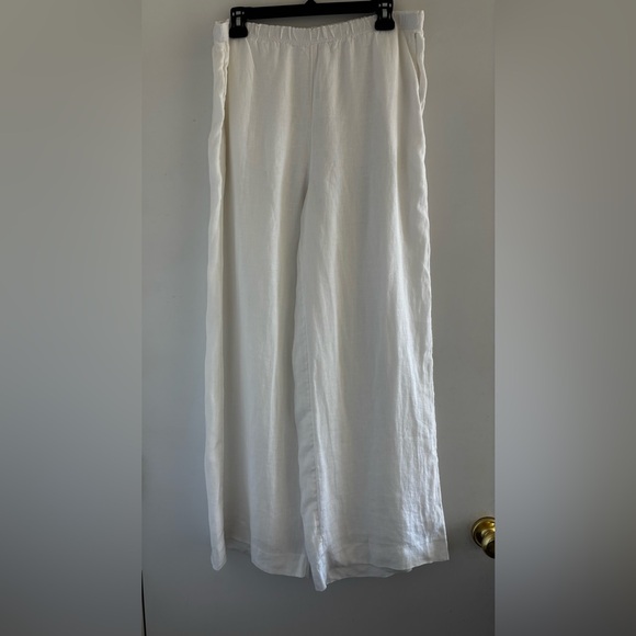 J. Crew Stratus Pant in Linen White - Picture 4 of 5